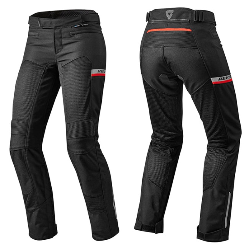 REV’IT!  Tornado 2 Ladies Pants *L34 Tornado 2 Ladies Pants Black Std Leg REVIT L34