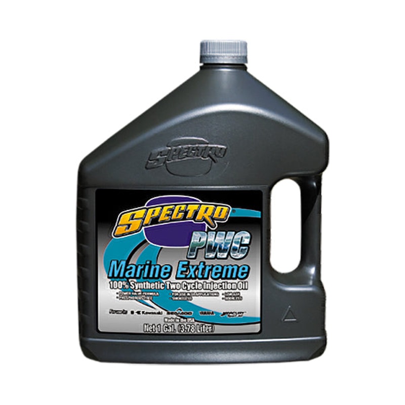 SPECTRO PWC Marine Extreme Full Synthetic 2T Injection Lubricant 3.786L PWC Marine Extreme 100% Syn Two Cycle Injection Oil Spectro