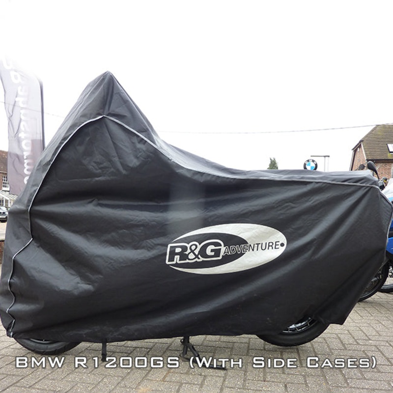 Adventure Outdoor Bike Cover Black R&G – Cannot be Air Freighted (BC0007BK)