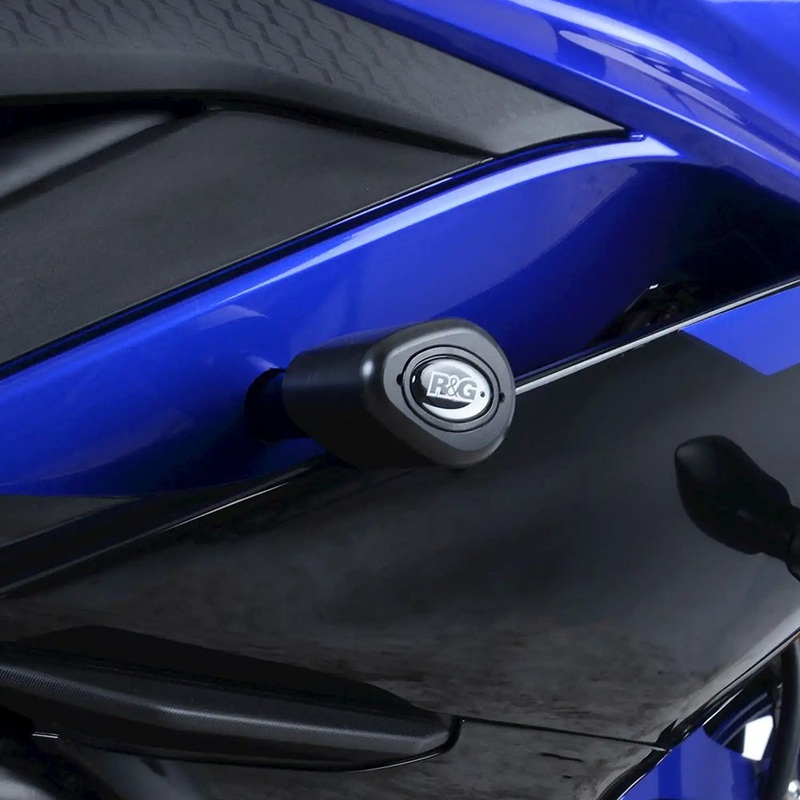 Crash Pro Aero black Yamaha YZF-R3 19- RHS  R&G (CP0465BL/RHS)