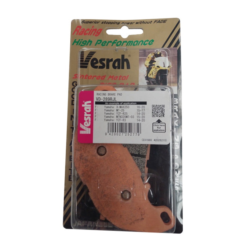 VD289RJL Sintered Track Day Brake Pads Vesrah