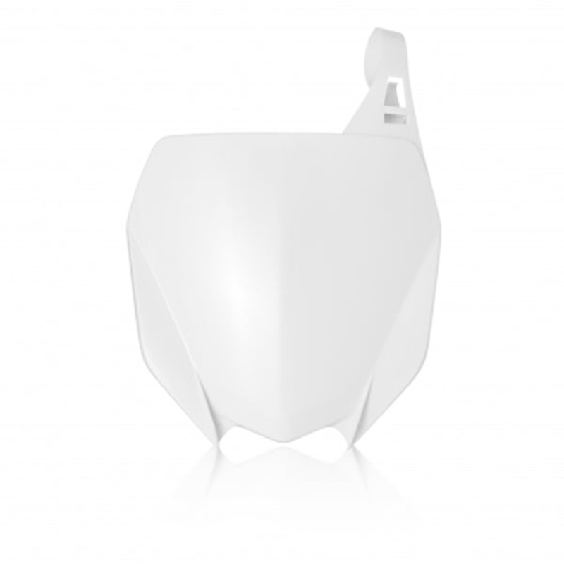 Front No. Plate White YZ250/450F 19-23/18-22- YZ250/450FX 19-23 Acerbis (22955.030)