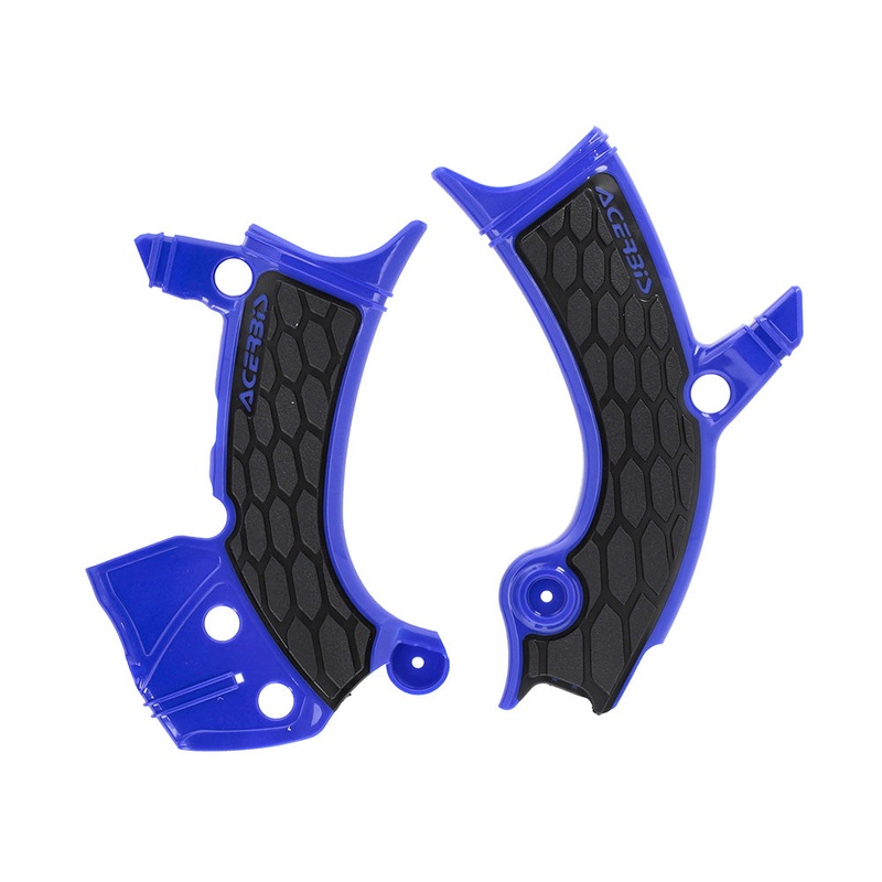 X-Grip Frame Guards Blue/Black WR450F 24 – Acerbis (26516.251)