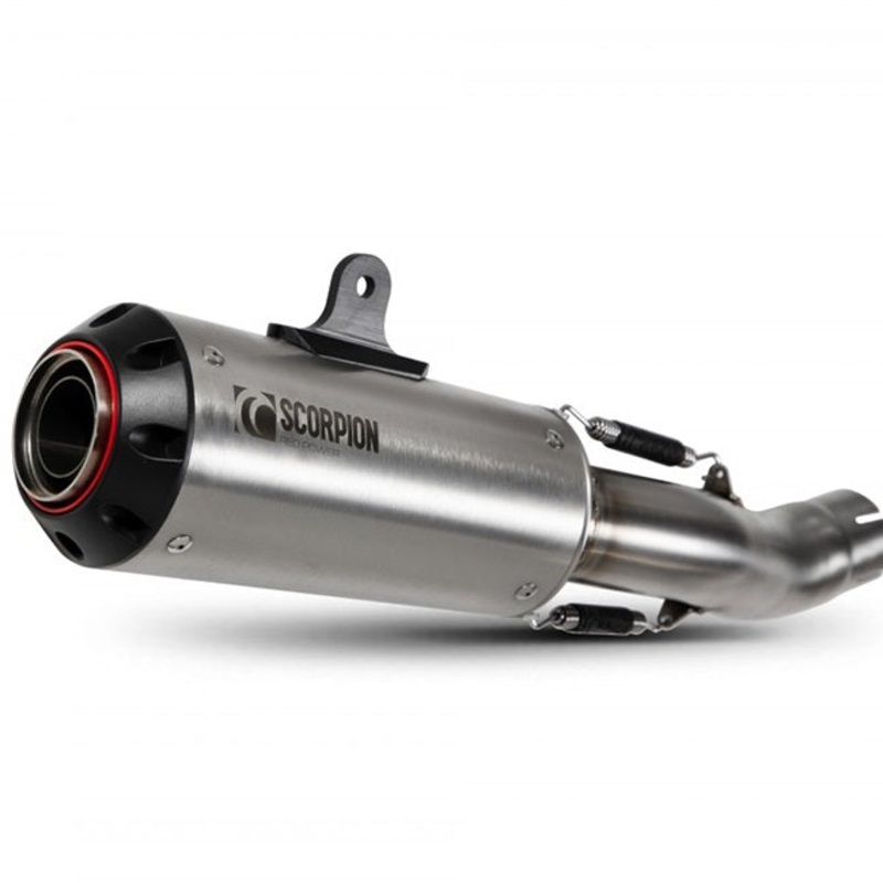 Tracer 7 Red Power Full System Brushed Stainless Steel Sleeve 2020-2023 (PYA124SYSSEO)