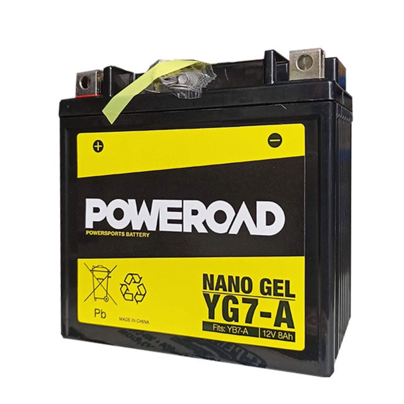 YG7-A Non-DG Nano Gel Battery Poweroad. Alt: CYB7-A (CYG7A)