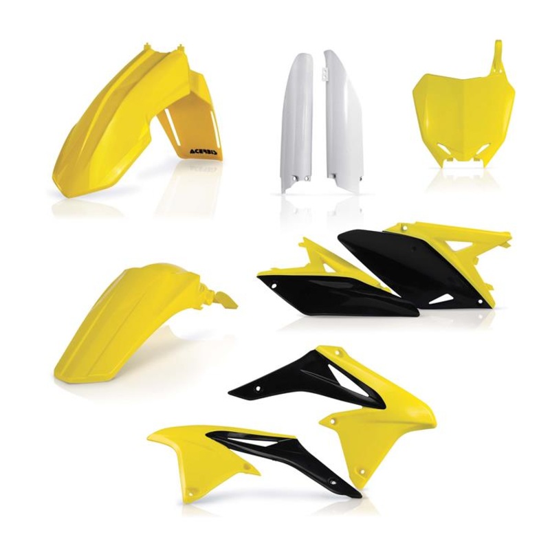 Full Plastic kit OEM-17 RM-Z250 10-18 Acerbis (13984.553.017)