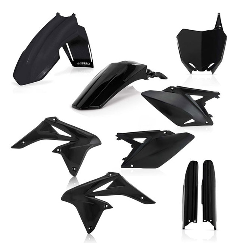 I Full Plastic kit Black RM-Z250 10-18 Acerbis Indent (13984.090)