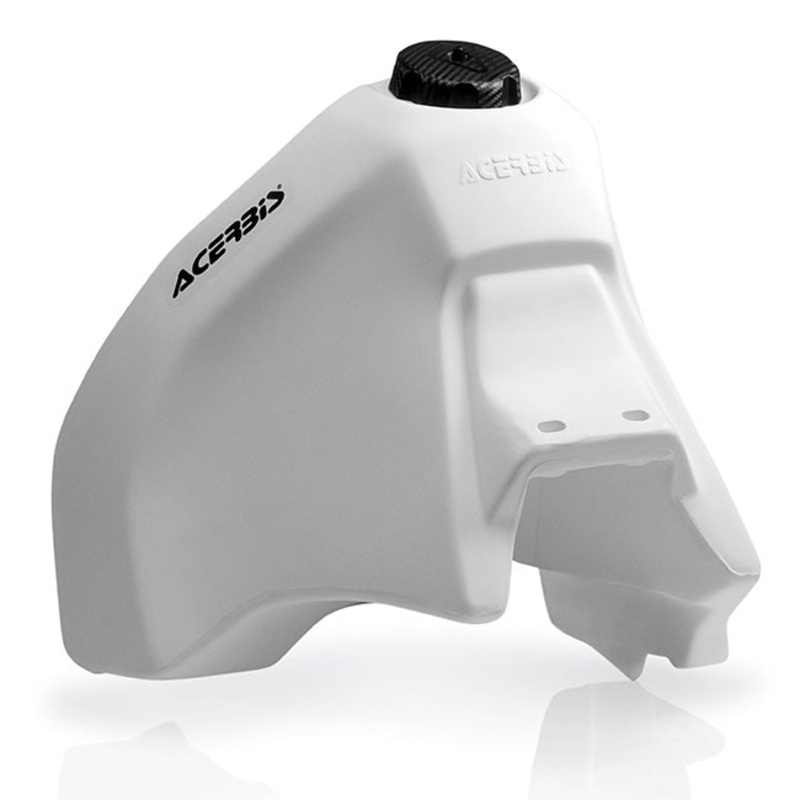 I Fuel Tank 16ltr White DR350 ’90-99 Acerbis Indent Only (1585.030)