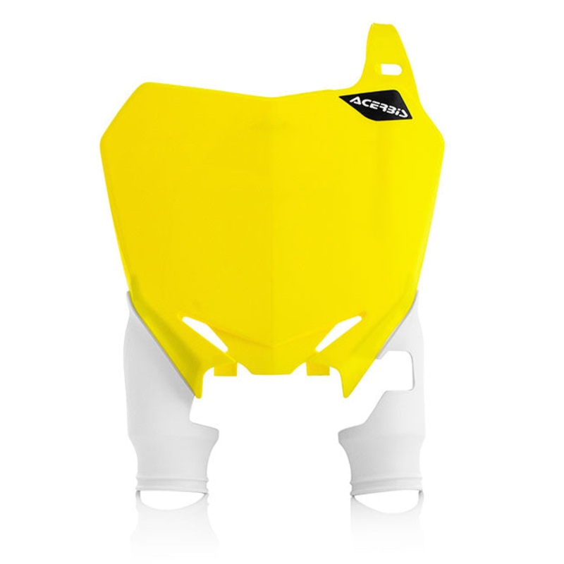 *Raptor Front No. Plate Yellow/White RM-Z250/450 10-18/08-17 Acerbis (22514.273)