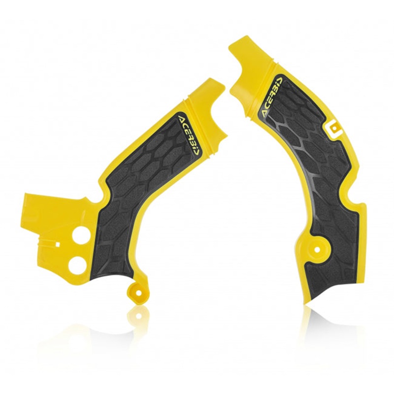 X-Grip Frame Guards Yellow/Black RM-Z450 08-17 Acerbis (22347.279)