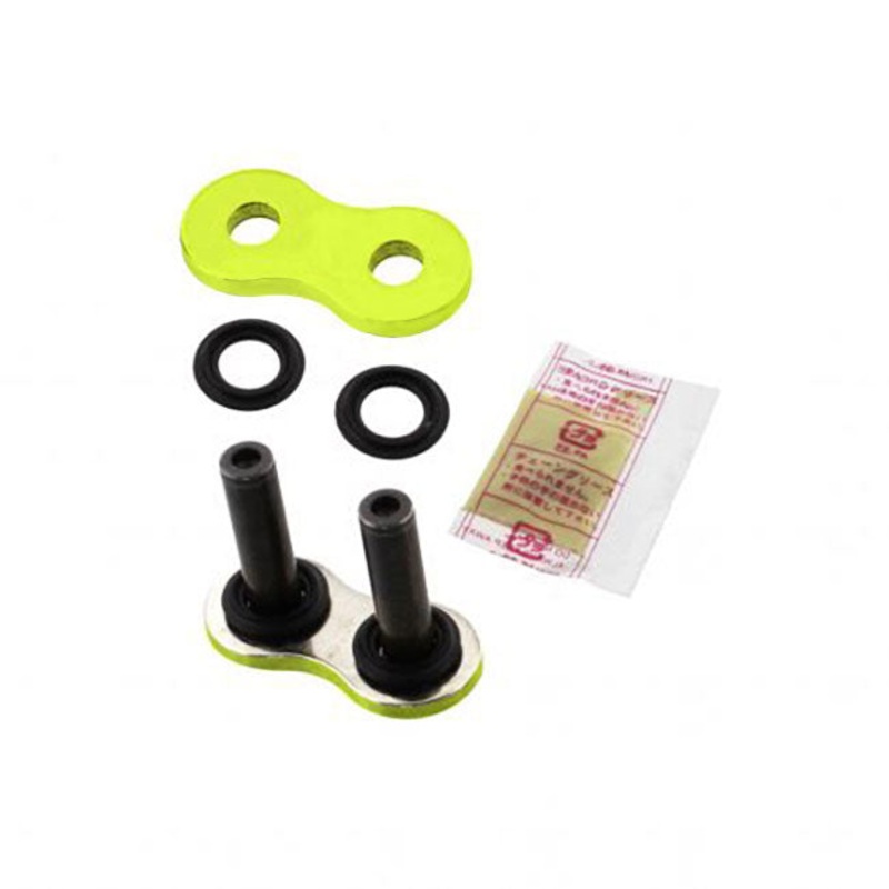 520VR46 ZJ rivet Link (Fluro Yellow) DID (520VR46ZJ)