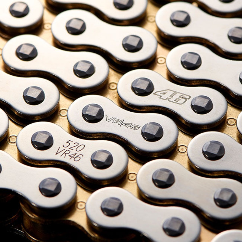 520VX3 x 120ZB VR46 S&G X’Ring chain w/ ZJ rivet link DID (520VR46120S)