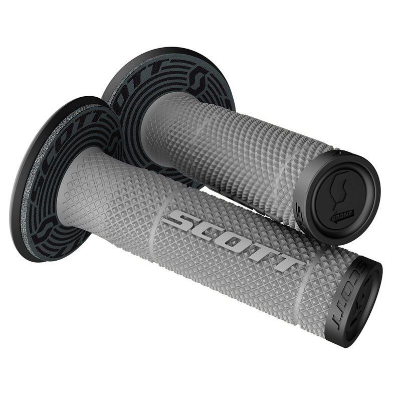 Grips SXII Gry/Blk w/donuts double density (S219624-1019)