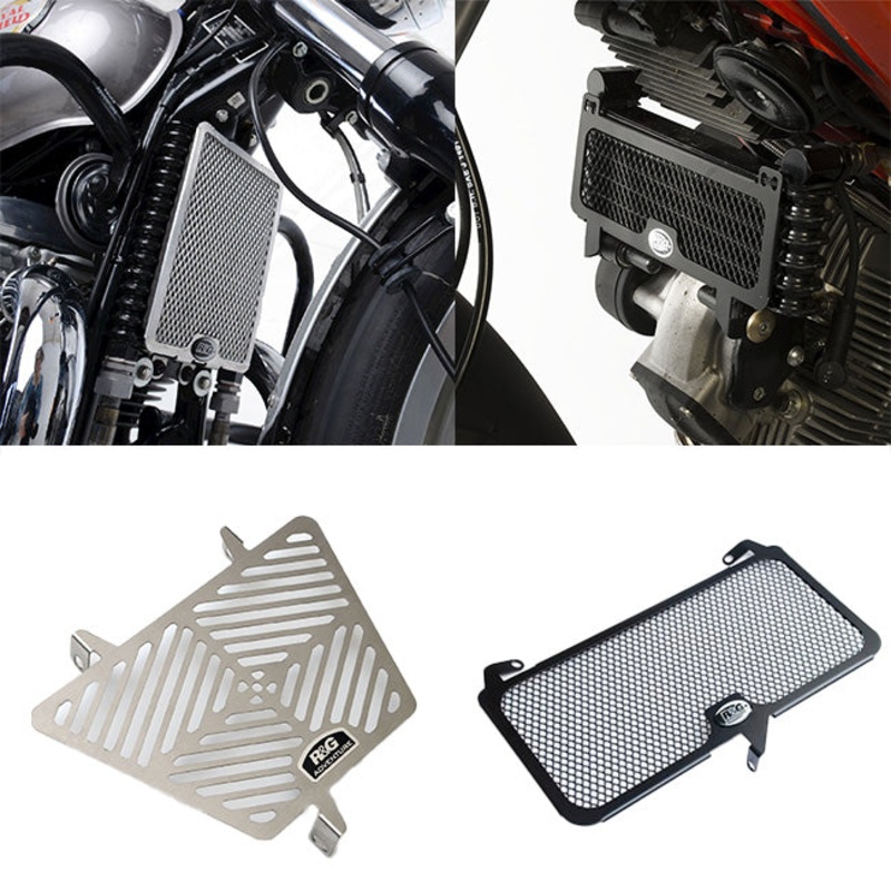 Titanium Racing Oil Cooler Guard Suzuki GSXR1000/R 17- R (OCG0030RACINGTI)
