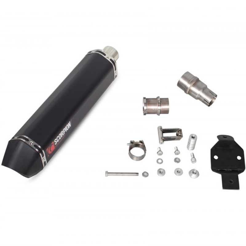 Piaggio MP3 400 08-13 500 08-1 Serket Slip-on Blk Ceramic (PI180BCER)