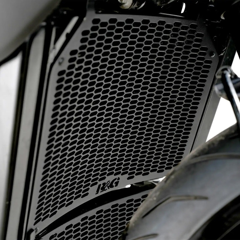 PRO Radiator Guard for MV Agusta Brutale 800RR 22–Dragster 800RR 21- Black R&G (RAD0322PROBK)