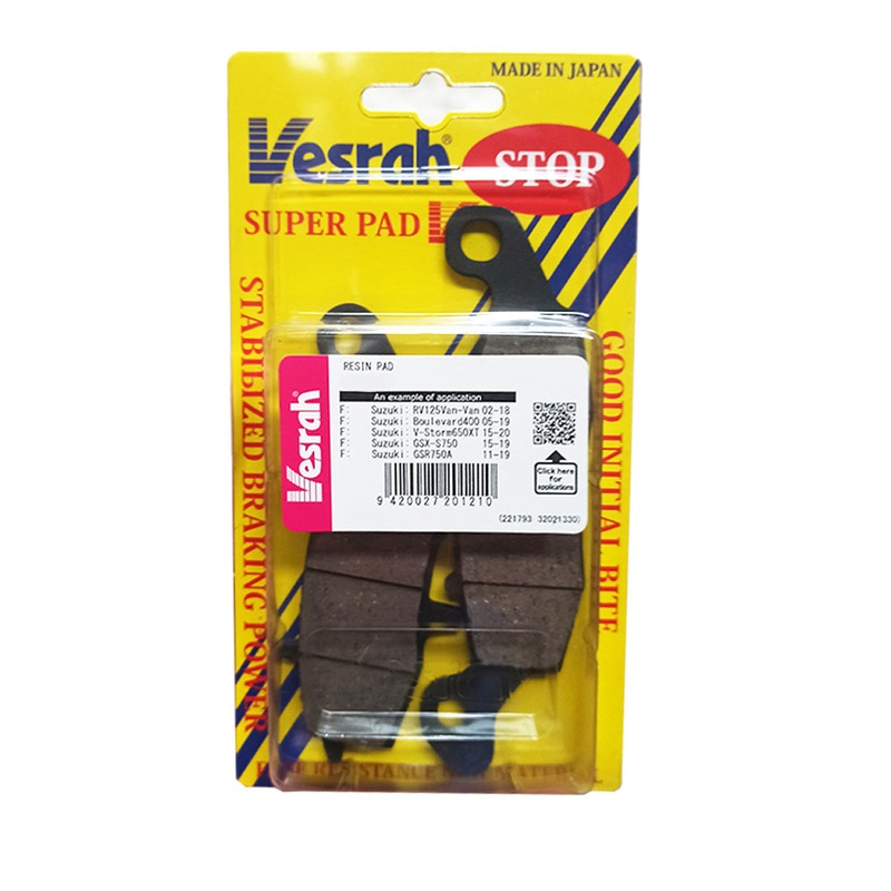 *SD9015 Ceramic Organic Brake Pads Vesrah
