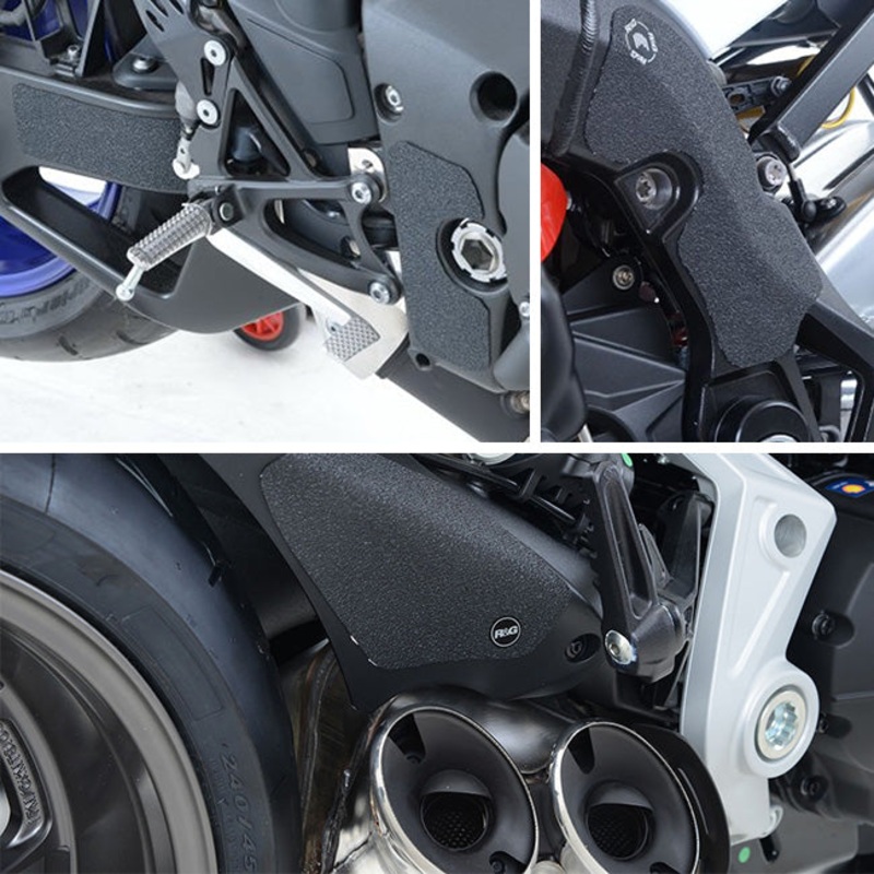 KTM 125 Duke 17- Boot Guard 2-piece kit R&G (EZBG501BL)