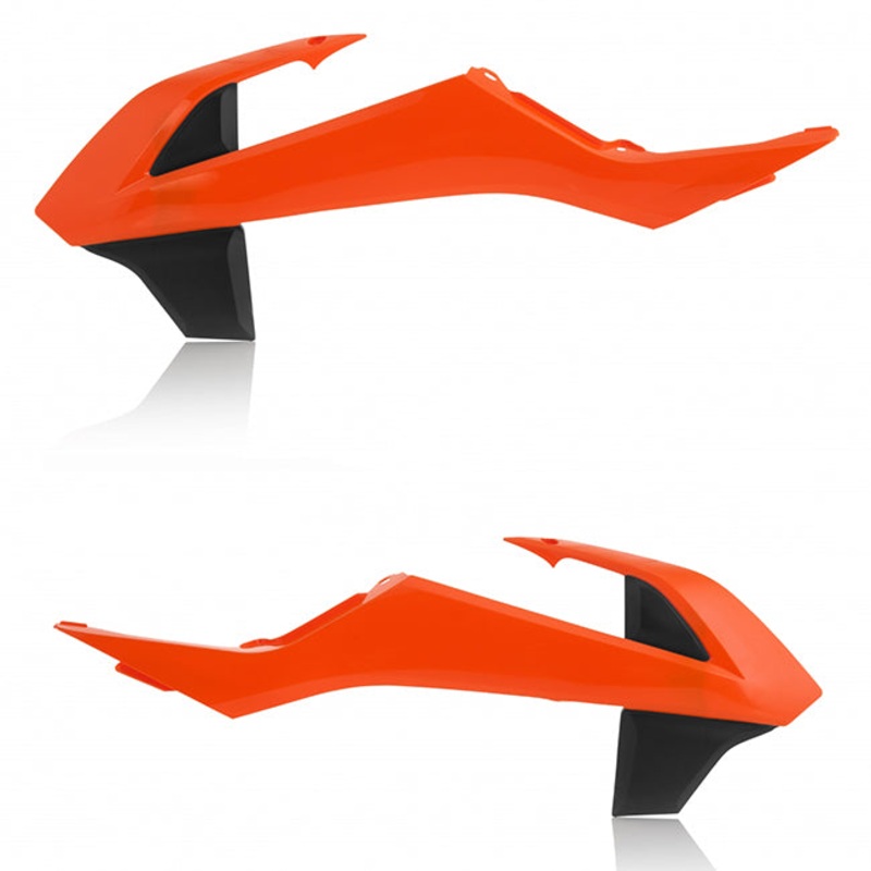 Radiator Shrouds Orange/Black-016 KTM 65SX 16-23 Acerbis (21814.209.016)