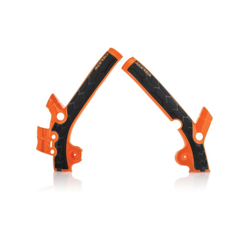 X-Grip Frame Guards Orange-016 KTM SX85 13-17 Acerbis (21869.011.016)