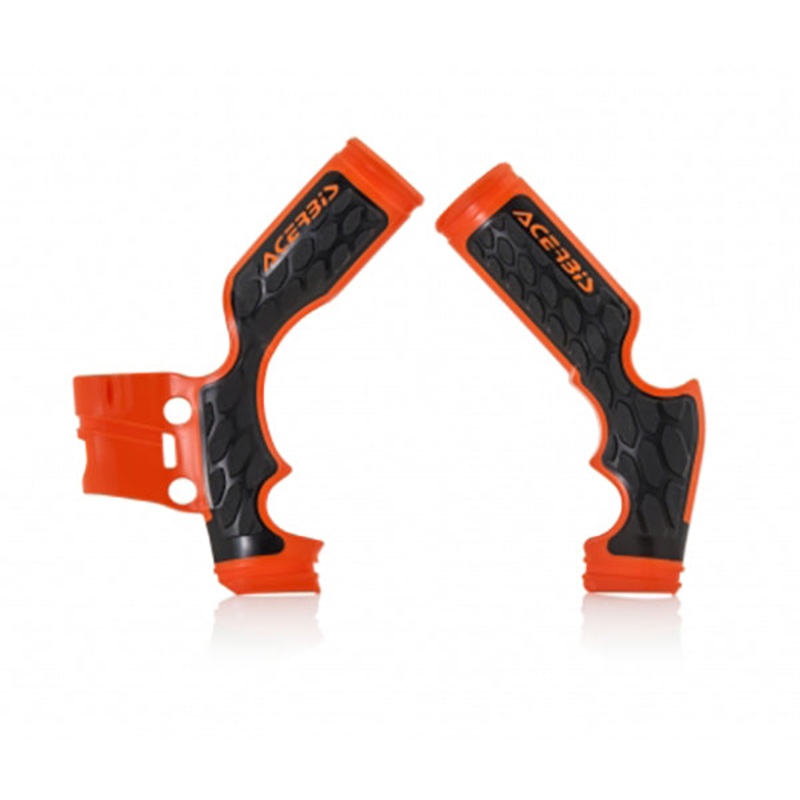 X-Grip Frame Guards Orange KTM 65SX 14-23 Acerbis (22896.011)