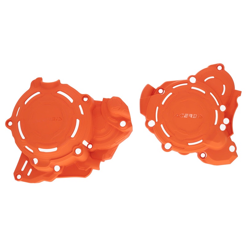 X-Power Engine Case Cover Kit Orange-016 KTM Acerbis (25757.011.016)