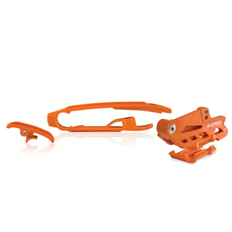 Chain Guide & Slider Kit Orange KTM Acerbis (21833.010)