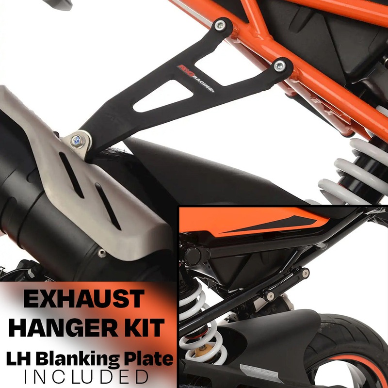 Exhaust Hanger Kit-Includes Blanking Plate KTM200/390 22- (EH0116BKA)