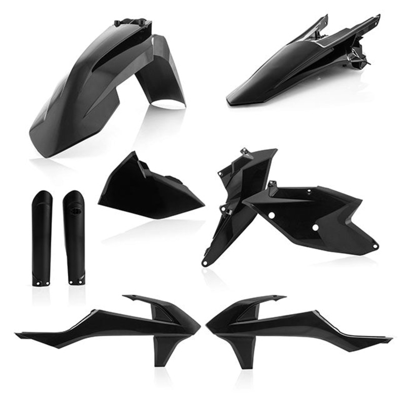 Full Plastic Kit Black KTM EXC/EXC-F-XC-W Acerbis (22371.090)