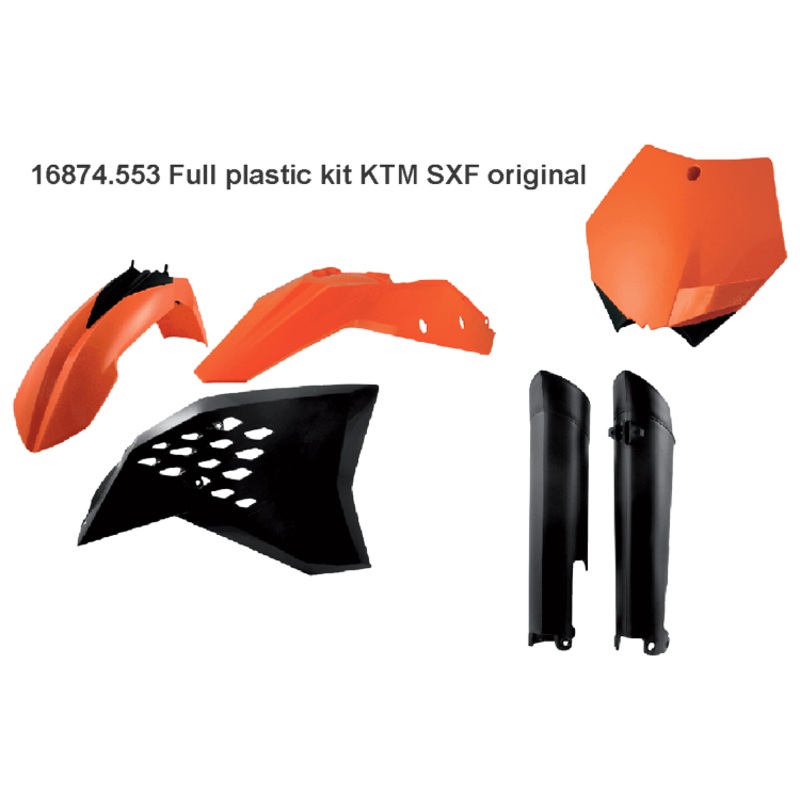 Full Plastic Kit OEM KTM SX/SX-F 13-14 Acerbis (16874.553)