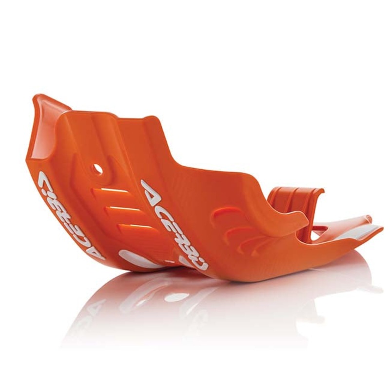 I Skid Plate Orange2 KTM SX450F 16-18 Acerbis Indent (21755.011)