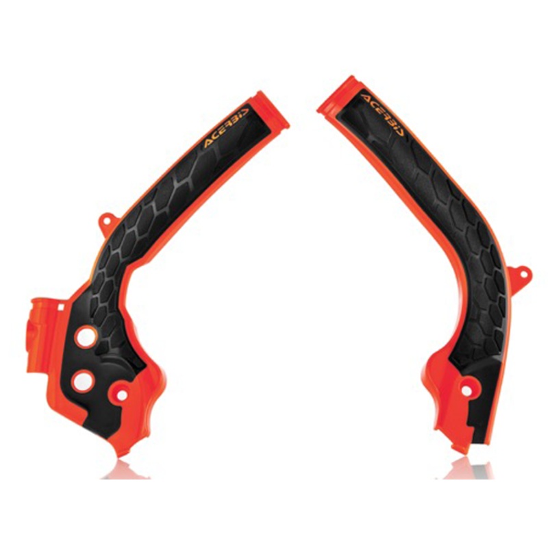 X-Grip Frame Guards Orange-016 KTM Acerbis (21726.011.016)