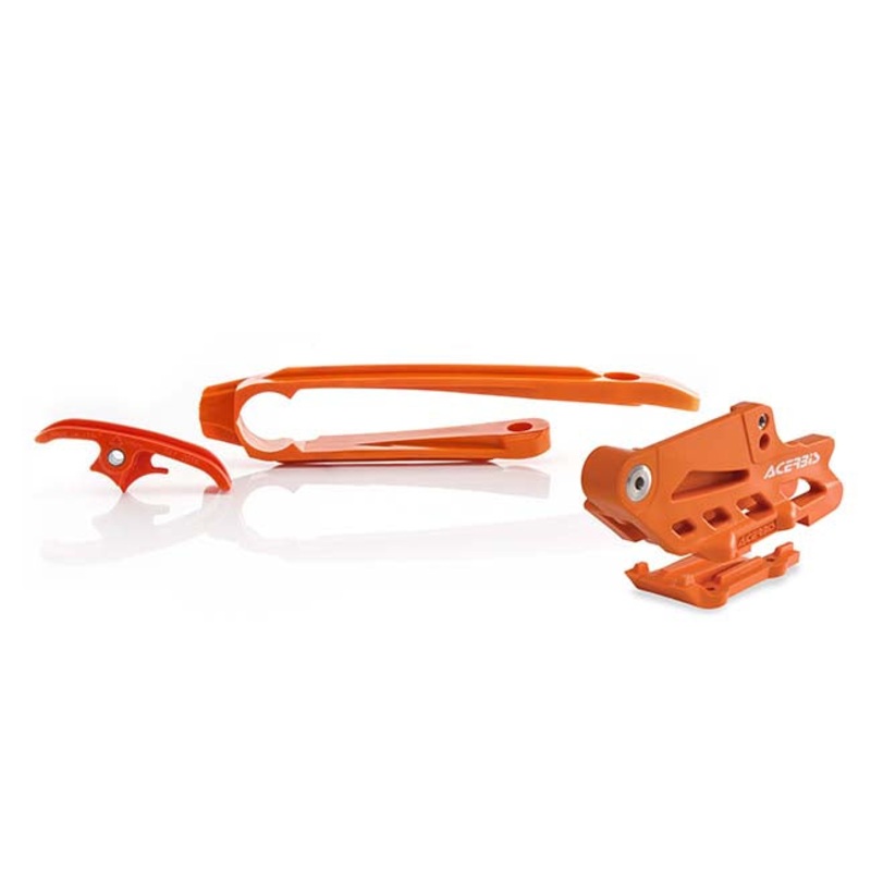 Chain Guide + Slider Kit Orange KTM Acerbis (22349.010)