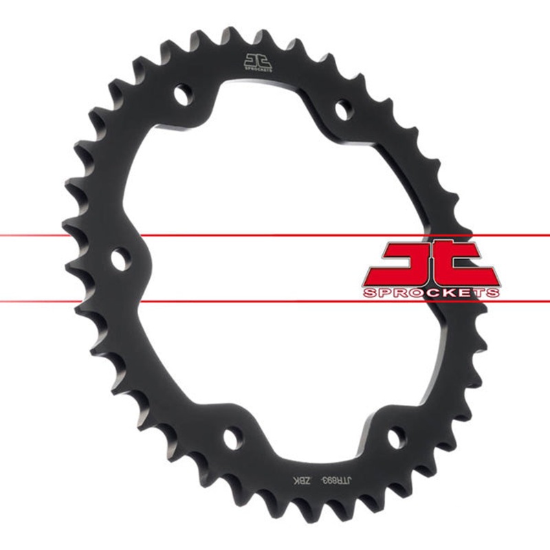 JT Sprockets Rear OE Steel T38 #525 Black Zinc JTR893.38ZBK