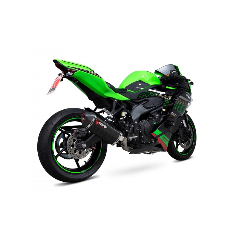 Ninja ZX-25R Serket Parallel Full System  Carbon Fibre Sleeve 2020-2022 (RKA140SYSCEO)