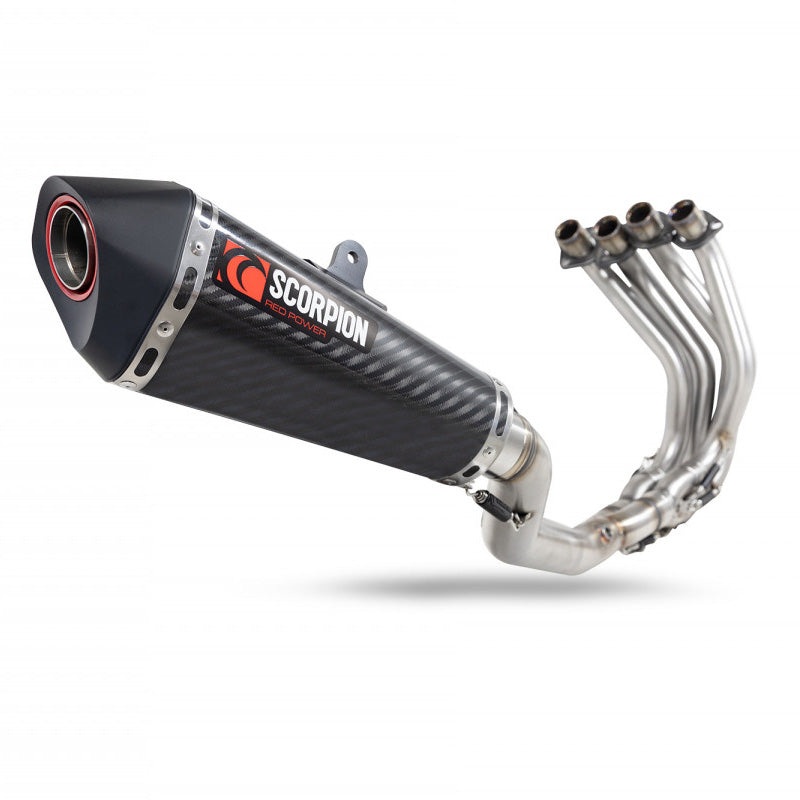 Ninja ZX-25R Serket Taper Full System Carbon Fibre Sleeve 2020-2022 (RKA141SYSCEO)