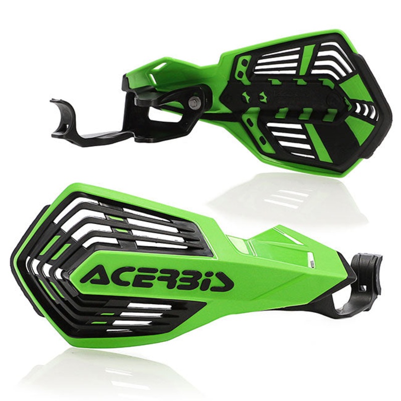 K-Future Handguard Green/Black Acerbis (24659.377)