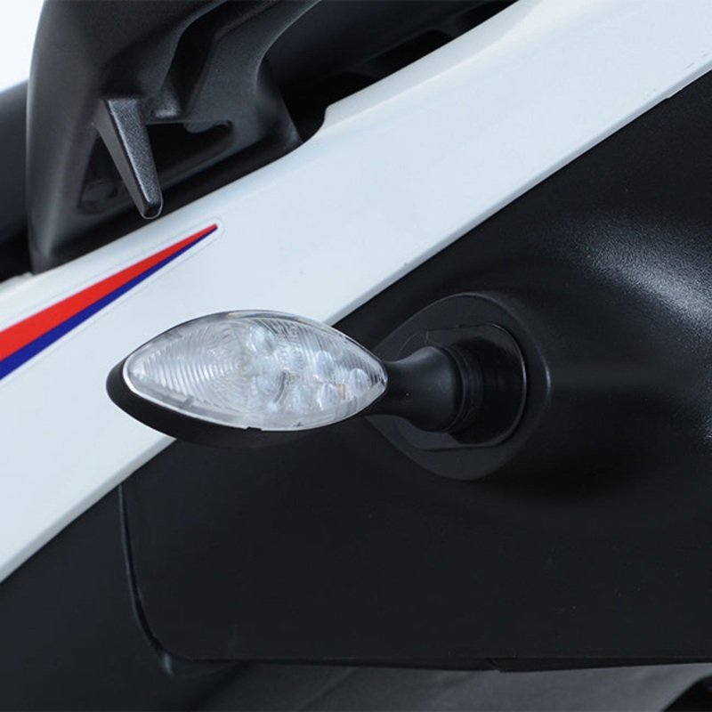 Indicator Adapter Kit for Micro Indicators for the Kawasaki Z900 17-19- Ninja 500 24- R&G (IAS0037BK)