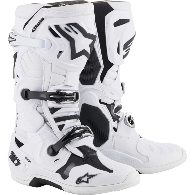 Tech-10 MX Boots White 8