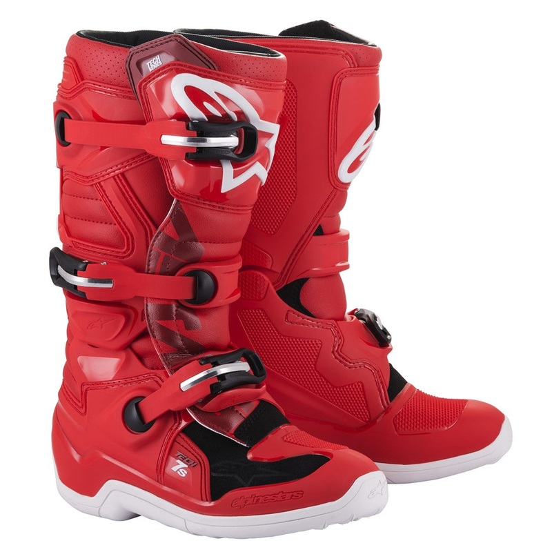 Tech-7S MX Boots Red 2