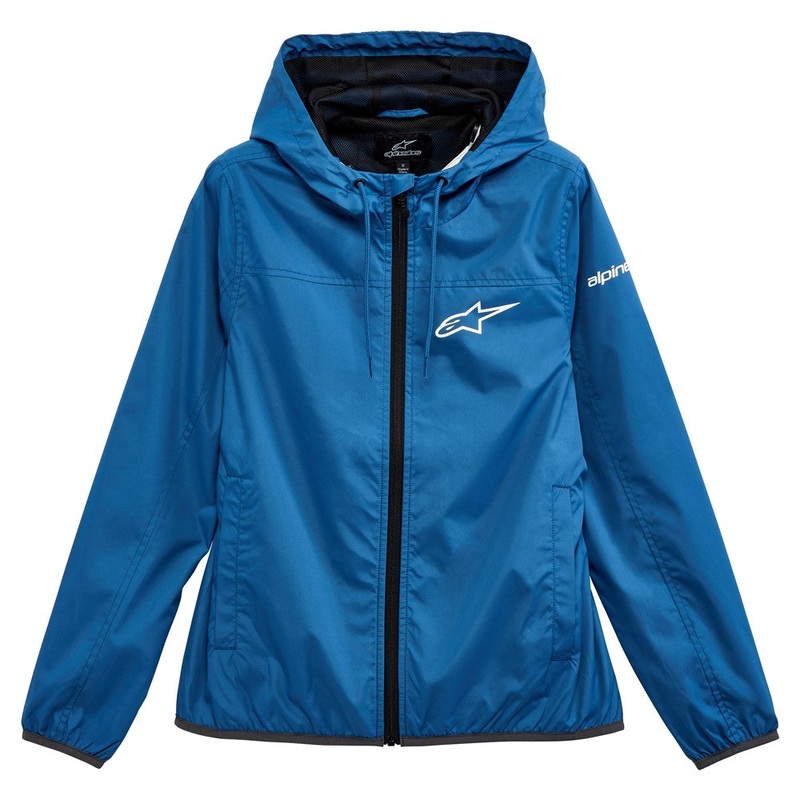 Womens Treq Windbreaker Blue S