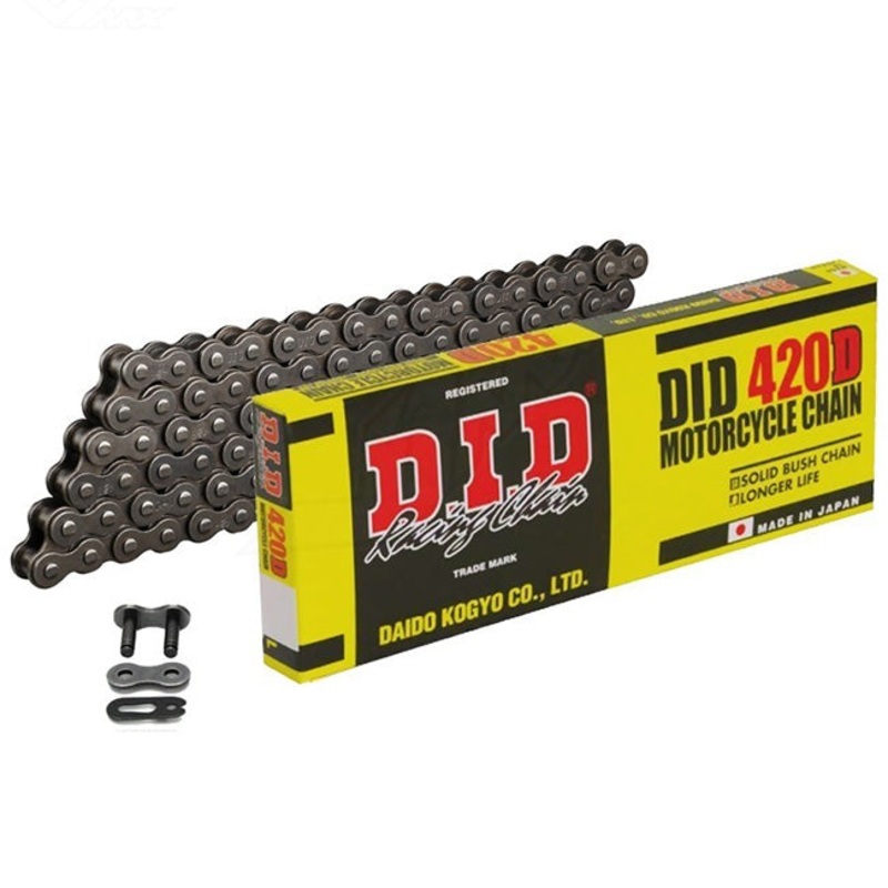 420D x 110 standard chain w/ RJ clip link DID ^ (420D110)