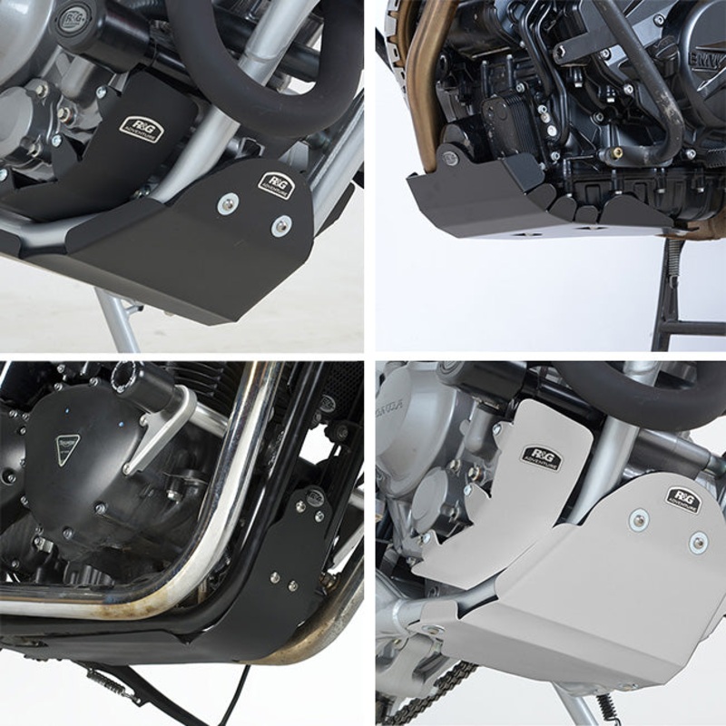 Bash Plate Honda Black CRF250M 13- R&G (BP0007BK)