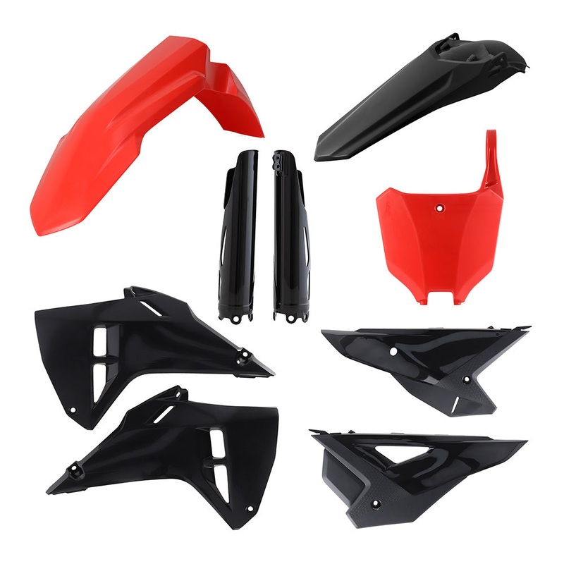 I Full Plastic kit Red/Black CRF250/450R 25- Acerbis Indent Only (26547.349)