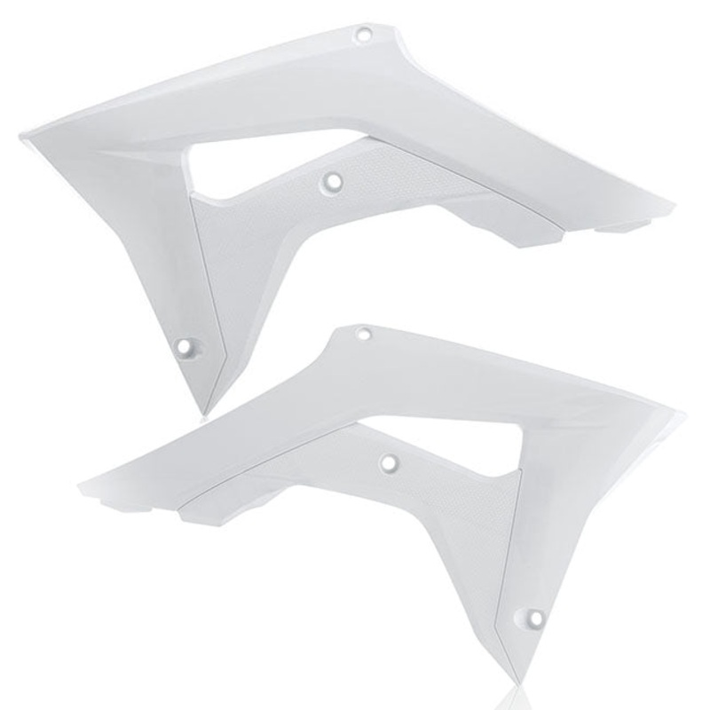 *Radiator Scoops White CRF250/450R 18-21/17/20 Acerbis (22381.030)
