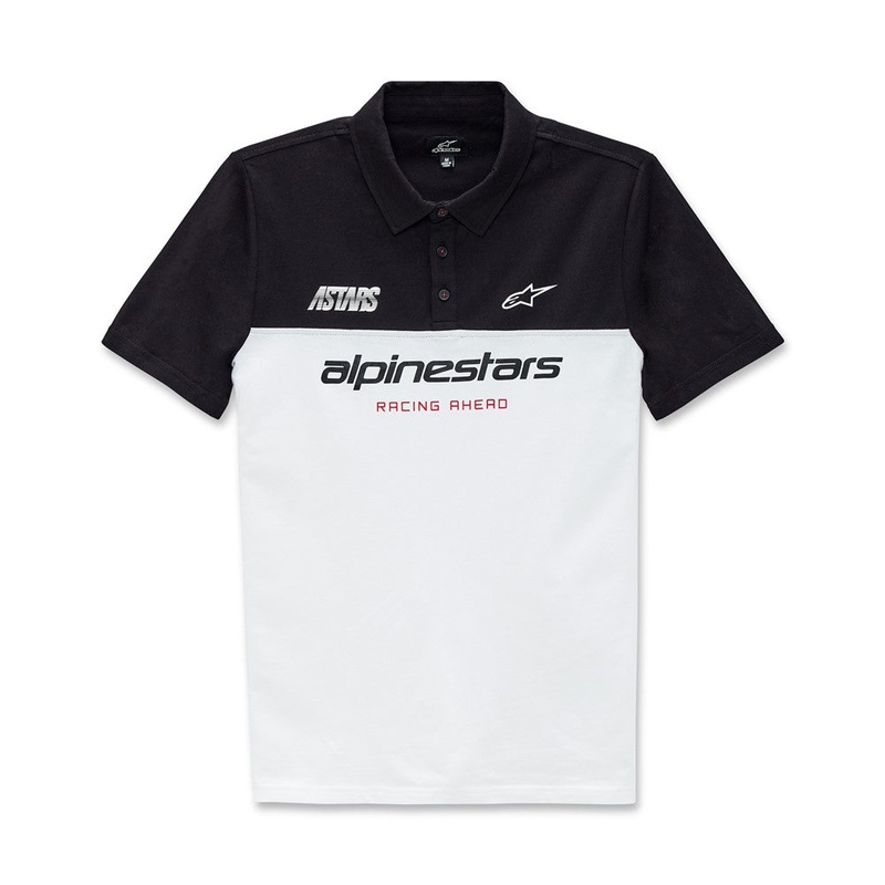 Paddock Polo Black/White S