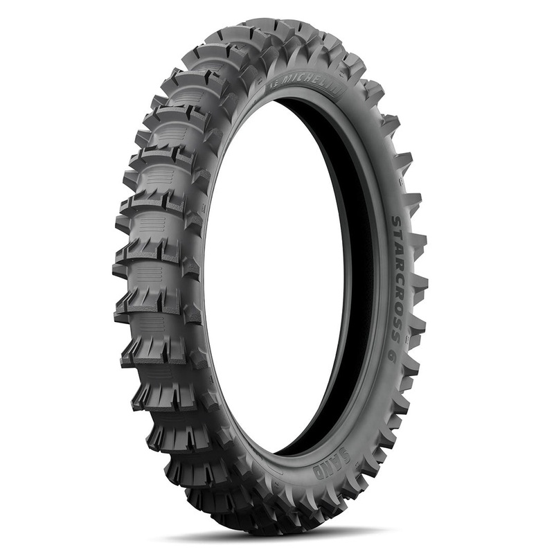 100/90-19 Bias 57M StarCross 6 Sand Tyre NHS TT Rear Michelin (M1910090SC6SANDR)