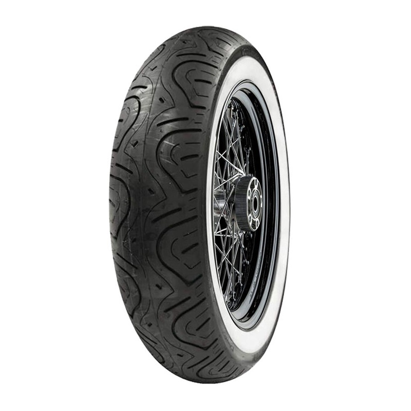 *130/80-17 65H ContiLegend WhiteWall Tyre TL Front Continental (C1713080LEGENDF)