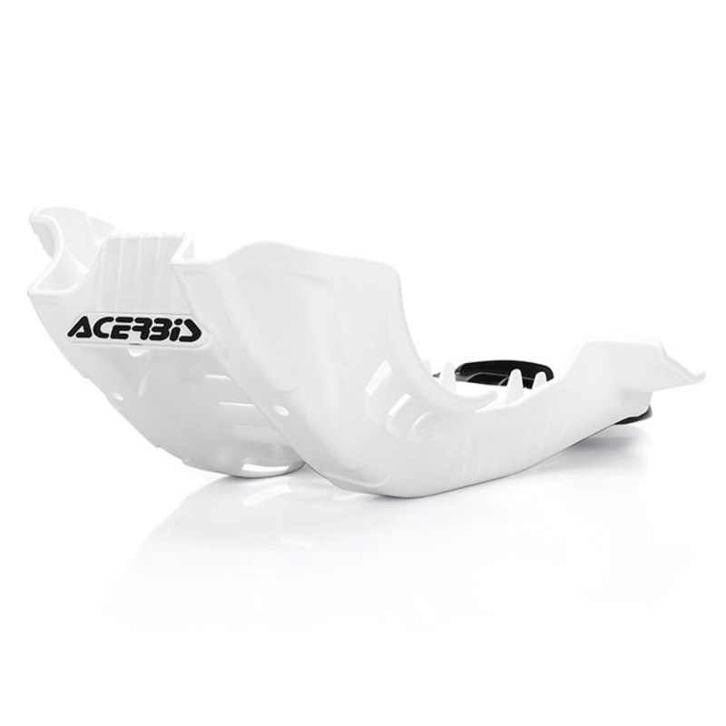 Skid Plate White/Black Husqvarna/Gas Gas 21-23 Acerbis (24023.237)