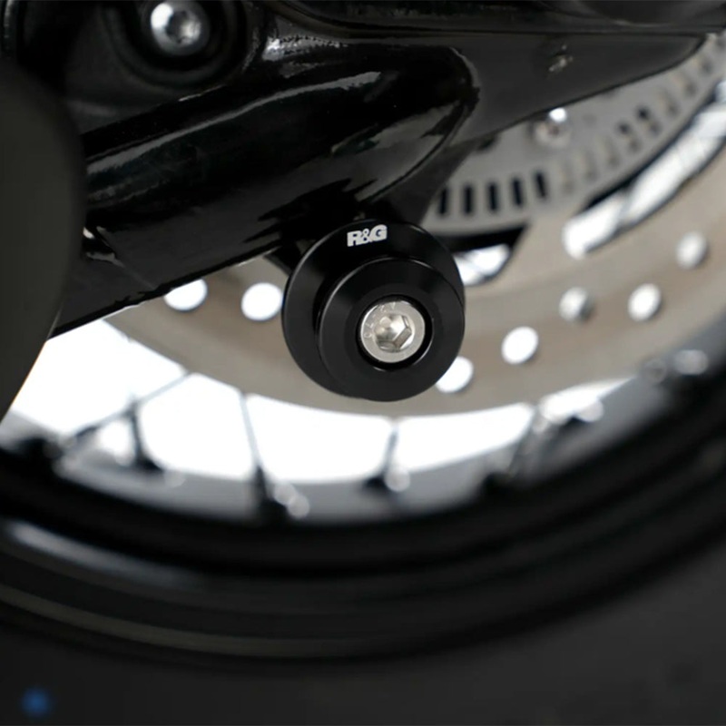 M8 Black Elevation Series Paddock Stand Bobbins R&G (ITBO005BK)